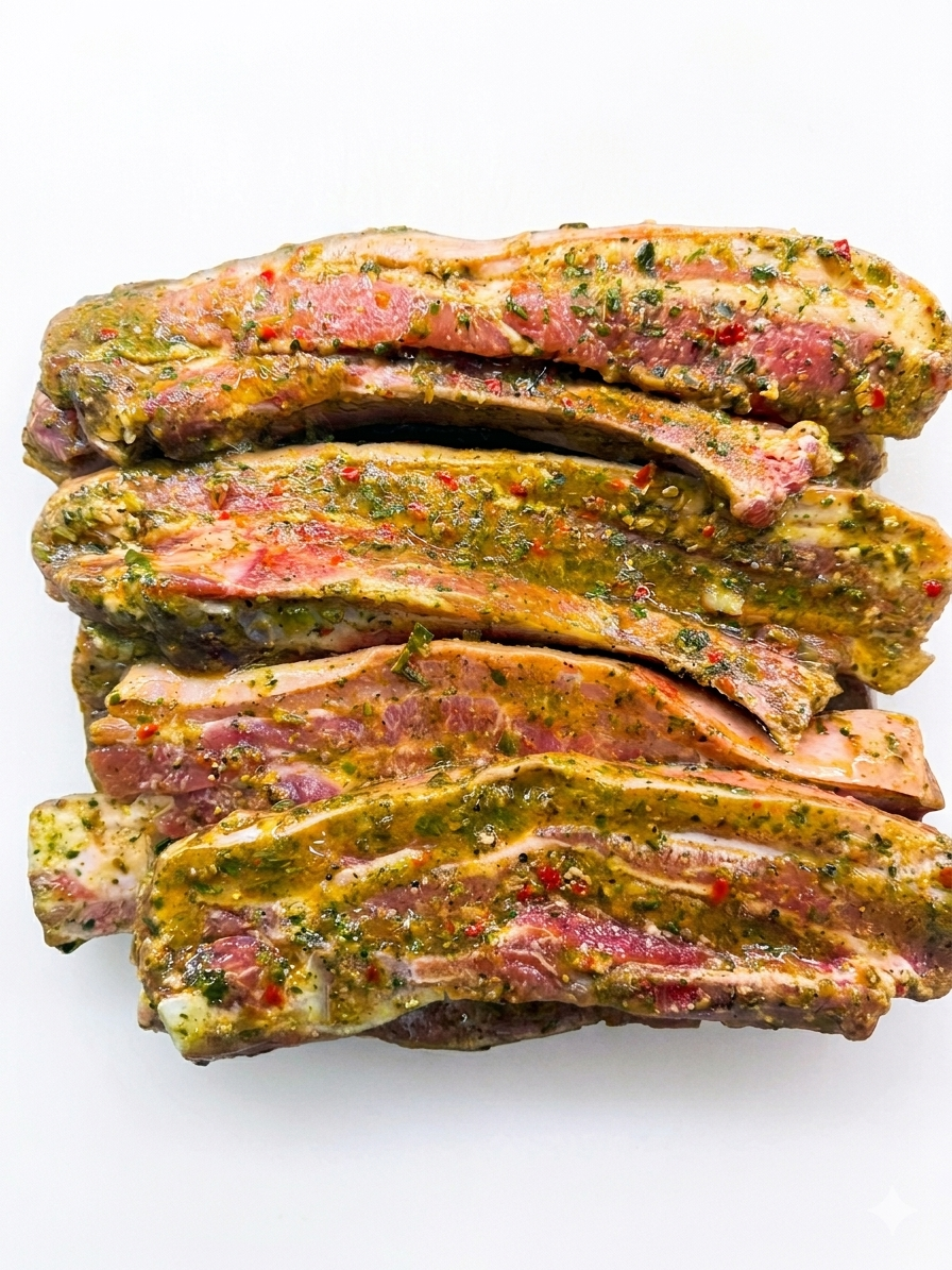 Свиные рёбра в грузинском стиле