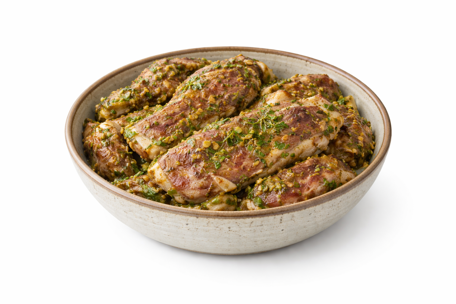 Lamba Liha Rohelise Küüslaugu (Marinated Lamb)