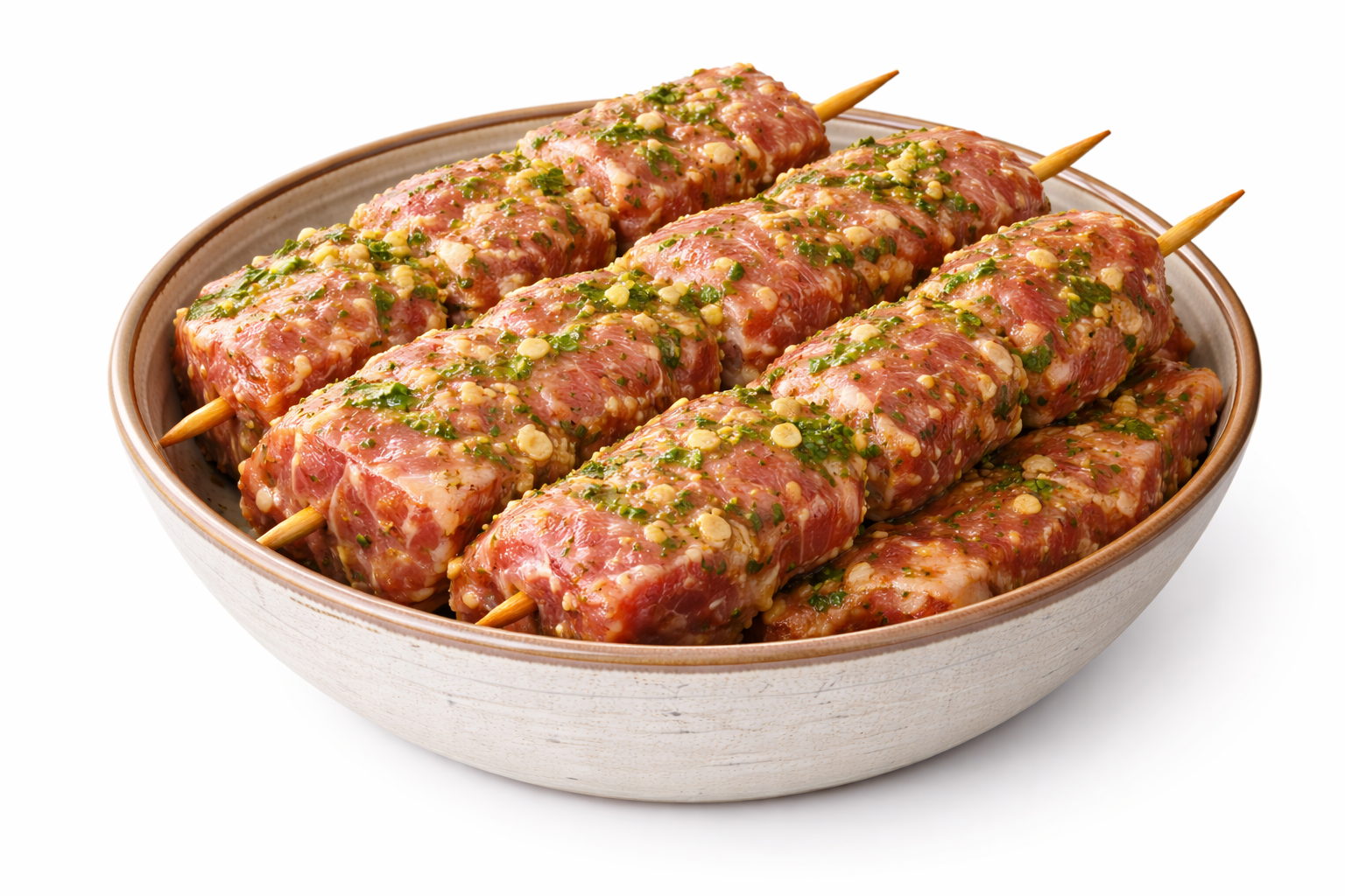 Armeenia Rohelise Küüslaugu Šašlõkk (Marinated Pork)