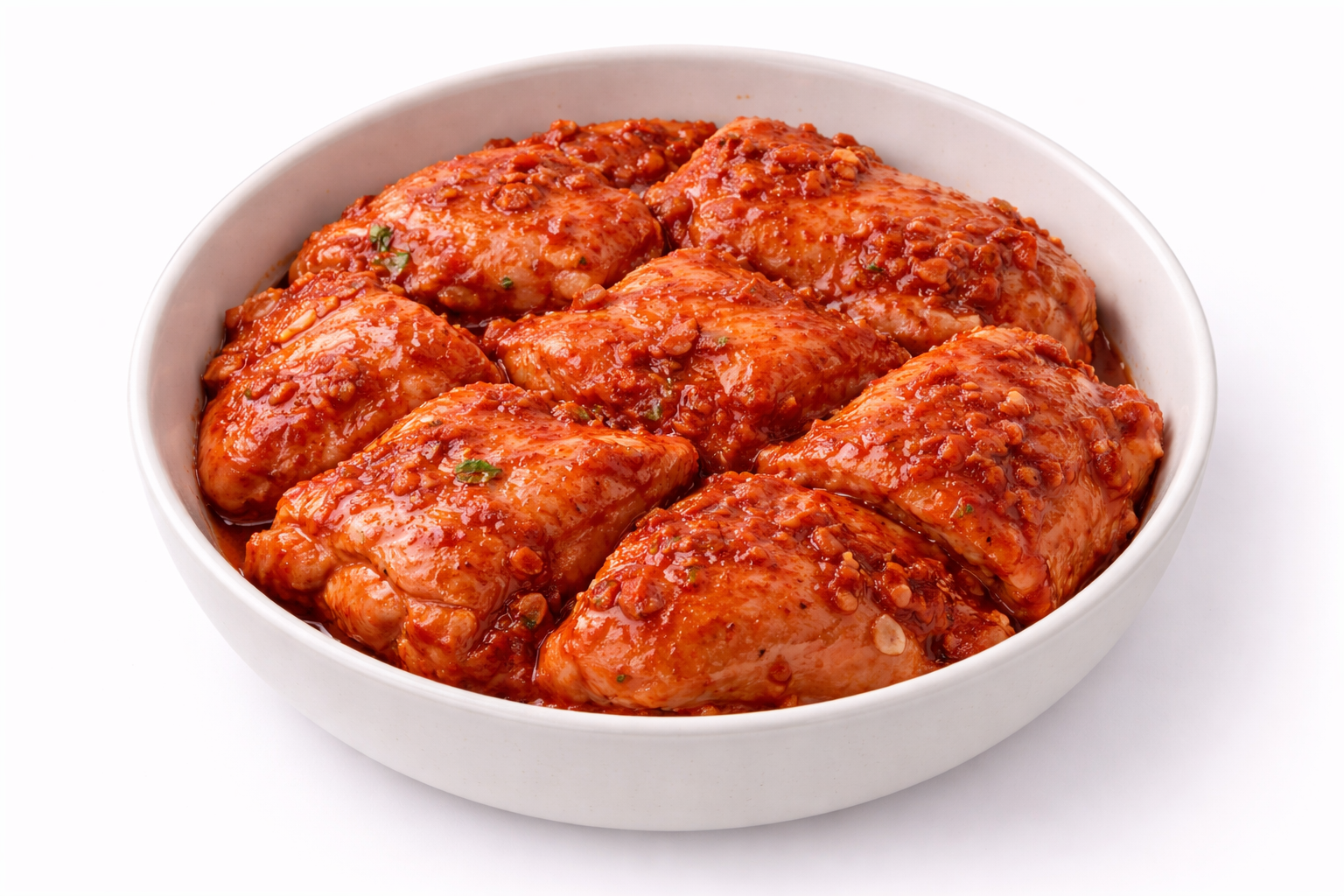 Куриное бедро в аджике