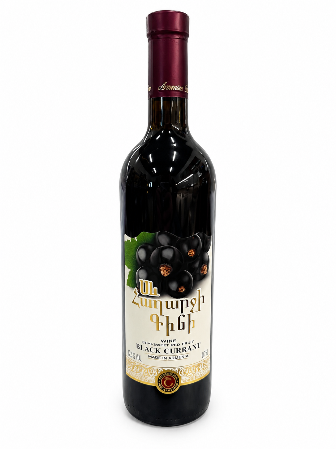 Armenia Wine Black Currant 12,5% 0,75 л