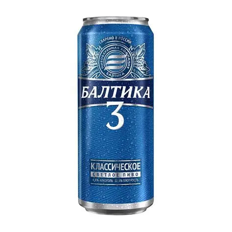 Baltika 3 hele õlu 4,8% 0,9 l