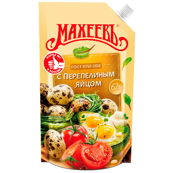 Mahejev quail egg mayonnaise 380 g
